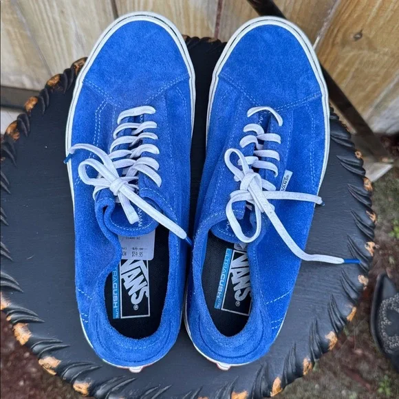 Vans Diamo Ni New Issue suede sneakers in Lapis Blue, size 11.5 - Picture 5 of 6